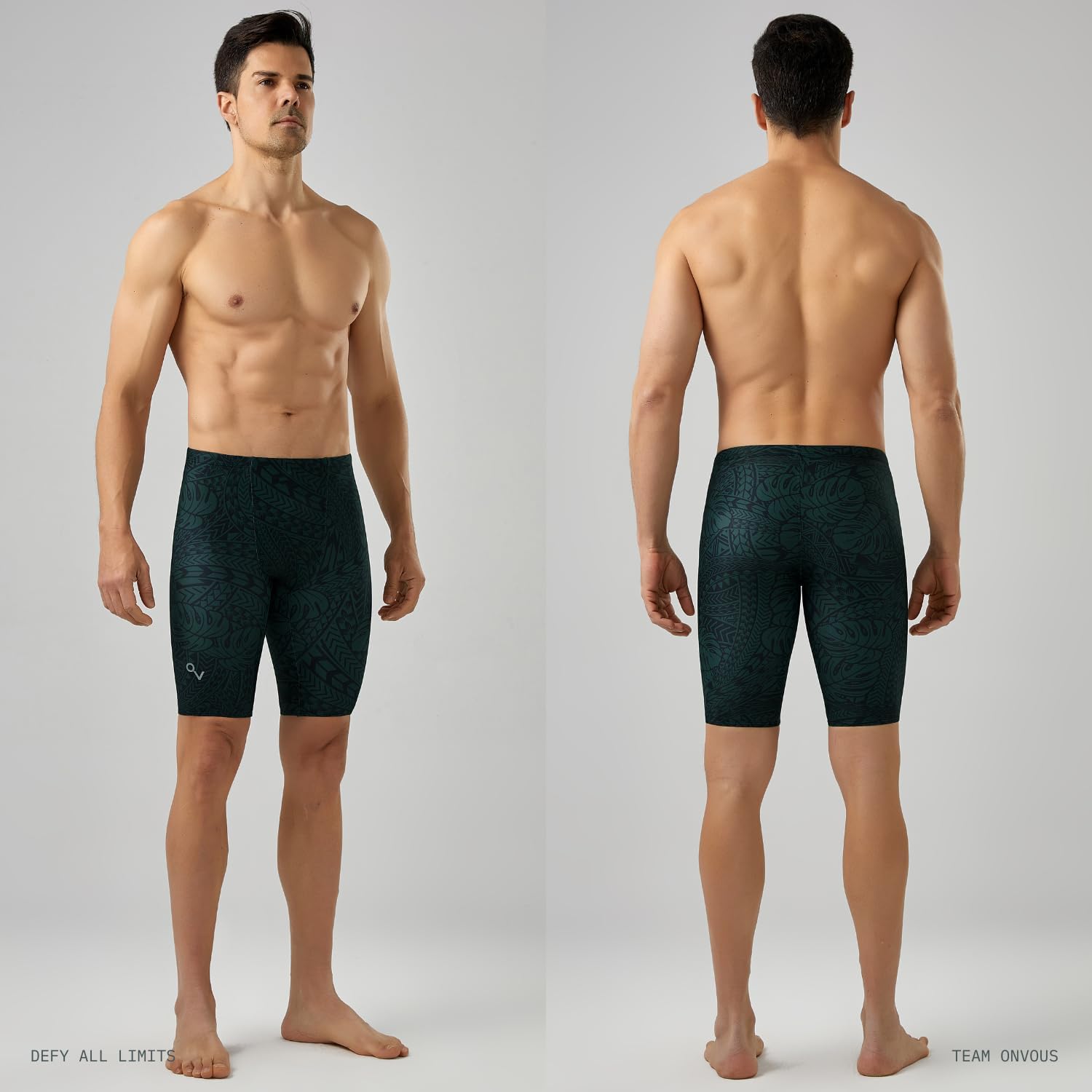 Thumbnail 1 de Onvous Men’s Swim Jammers (Size 28–38) — Athletic Jammer Swimsuit for Training & Lap Swimming
