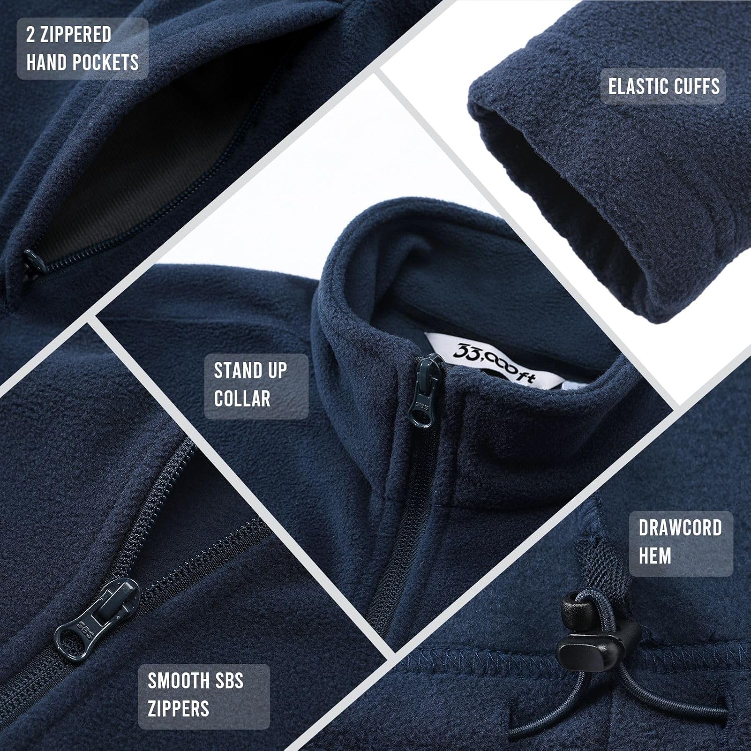 Thumbnail 3 de 33,000ft Women's Fleece Jacket