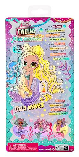 Thumbnail 7 de L.O.L. Surprise! Mermaid Lola Waves muñeca 4 años
