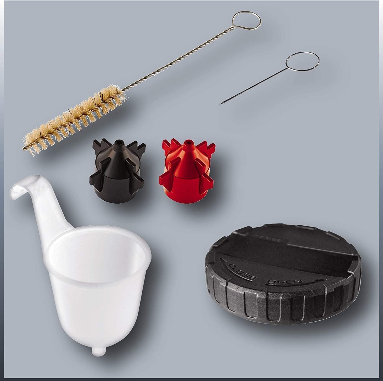 Detalle de Einhell TC-SY 400 P : Pistolet à peinture électrique (400 W) pour laques et vernis avec accessoires