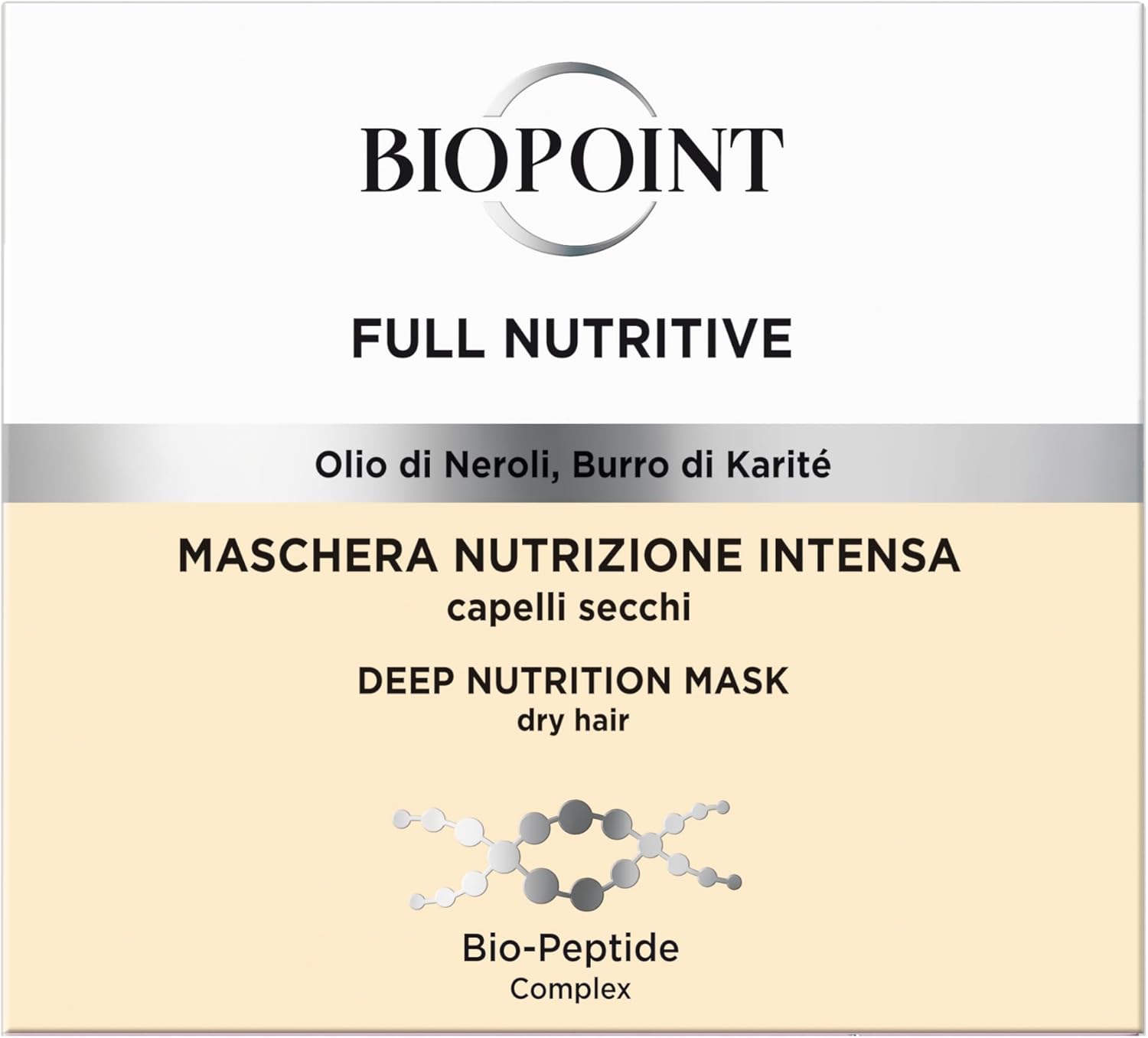 Detalle 2 de Biopoint Full Nutritive : masque capillaire nutritif à la texture crémeuse