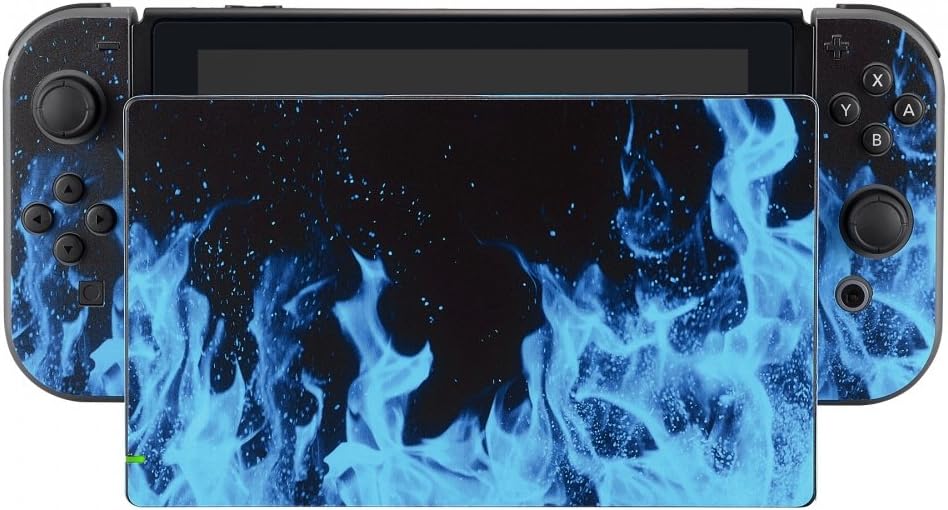 Thumbnail 3 de eXtremeRate Pegatinas para Nintendo Switch 🦋 Llama Azul