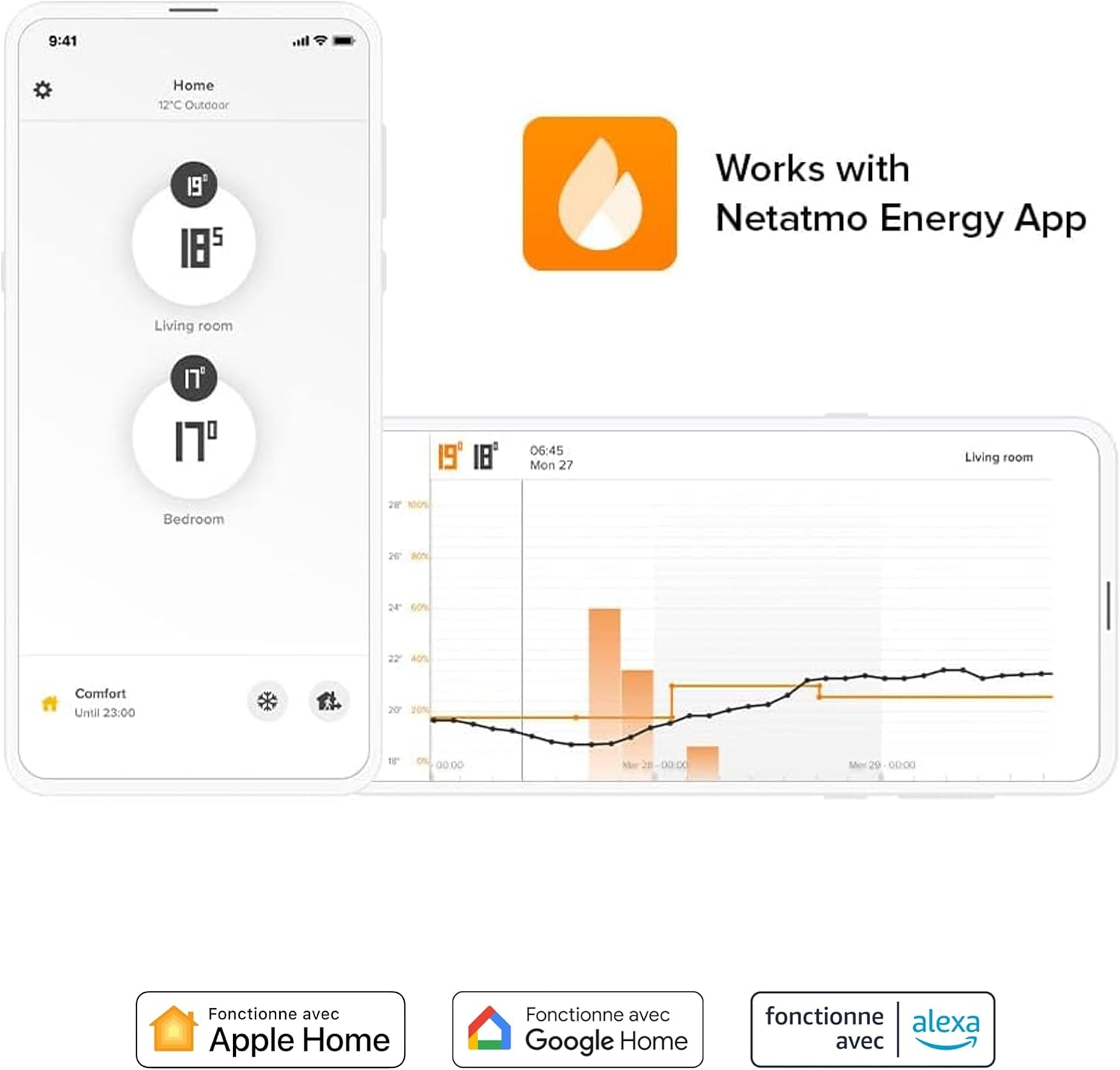 Thumbnail 4 de Netatmo Starter Pack – Tête Thermostatique Connectée et Intelligente (NVP-AMZ)