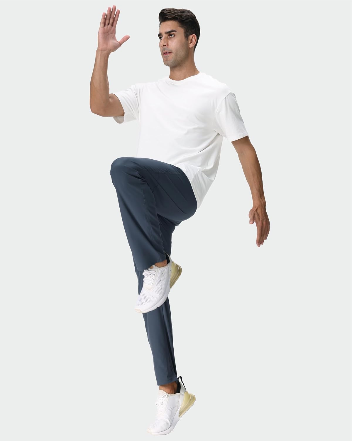 Detalle de Rapoo Lightweight Men’s Hiking Pants, Quick-Dry Stretch Joggers