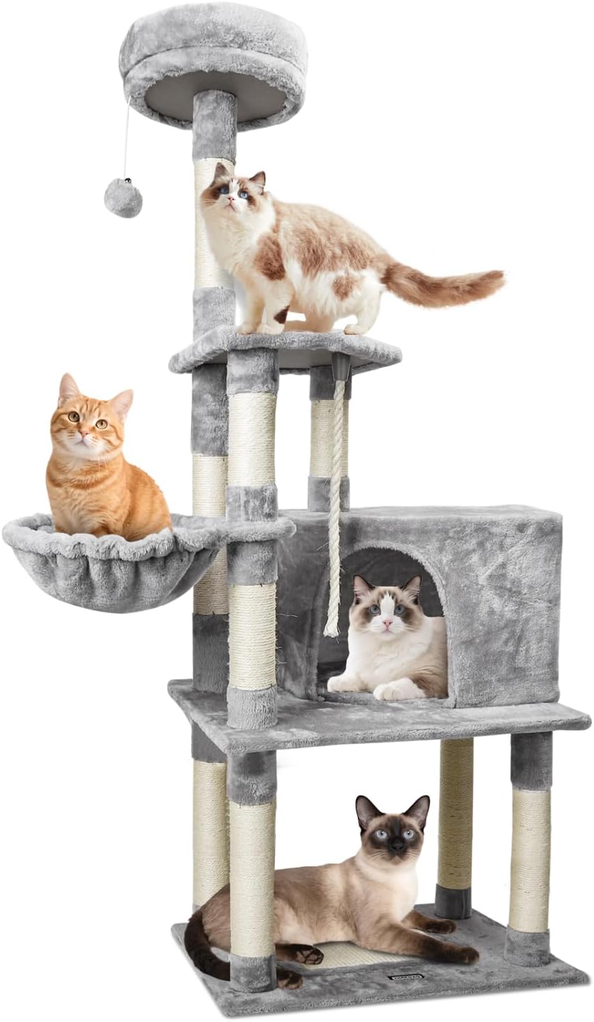 Detalle de Nobleza Árbol para Gatos 148 cm 🐱