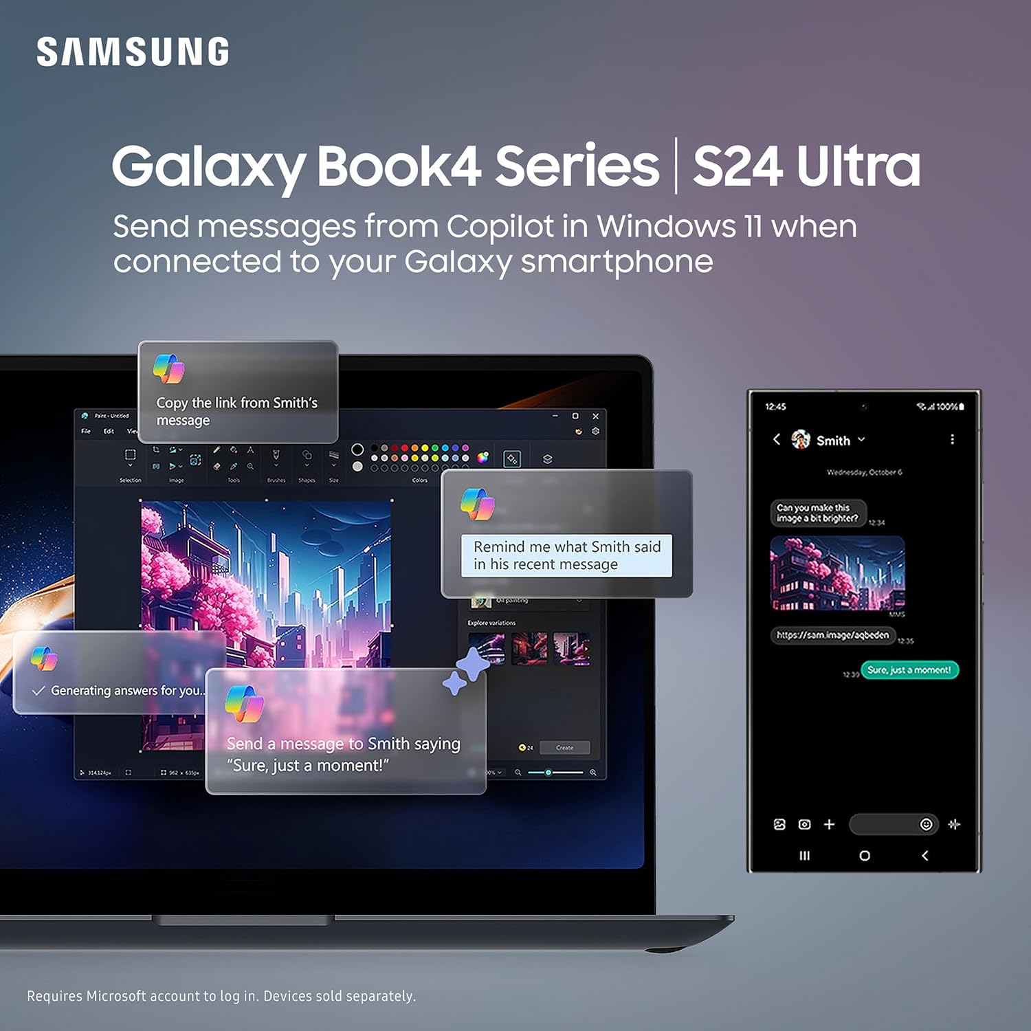 Thumbnail 5 de Samsung Galaxy Book4 Laptop (15.6-inch) – 16GB RAM, 1TB SSD, Windows 11