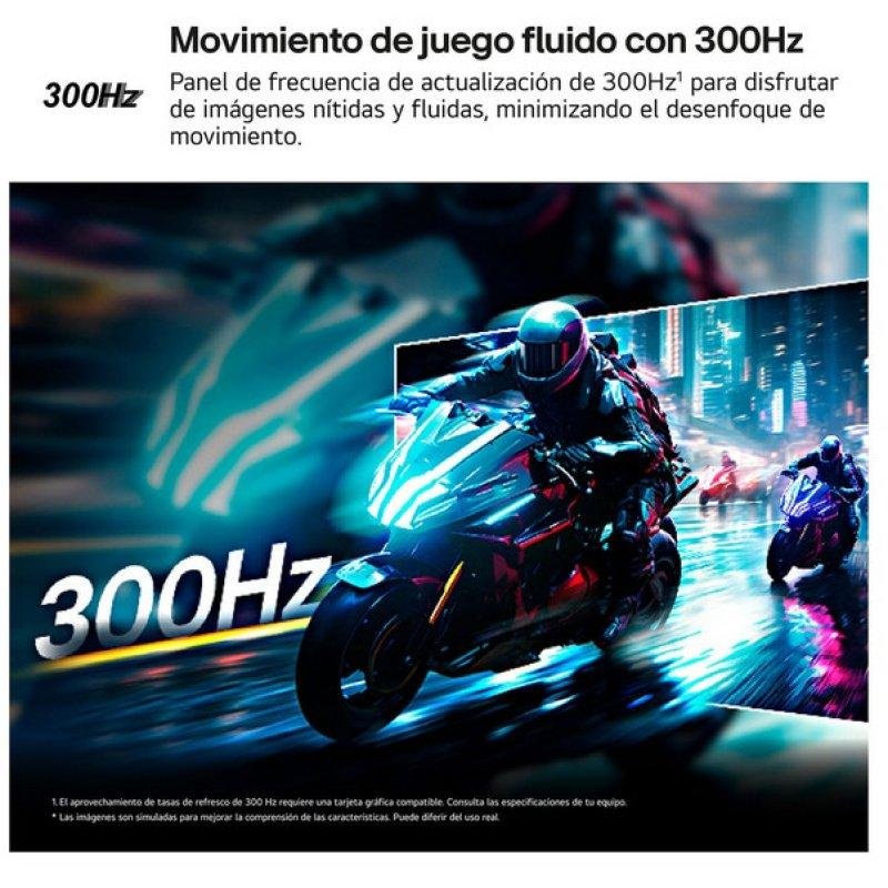Detalle de LG UltraGear 27G640A-B 300Hz monitor