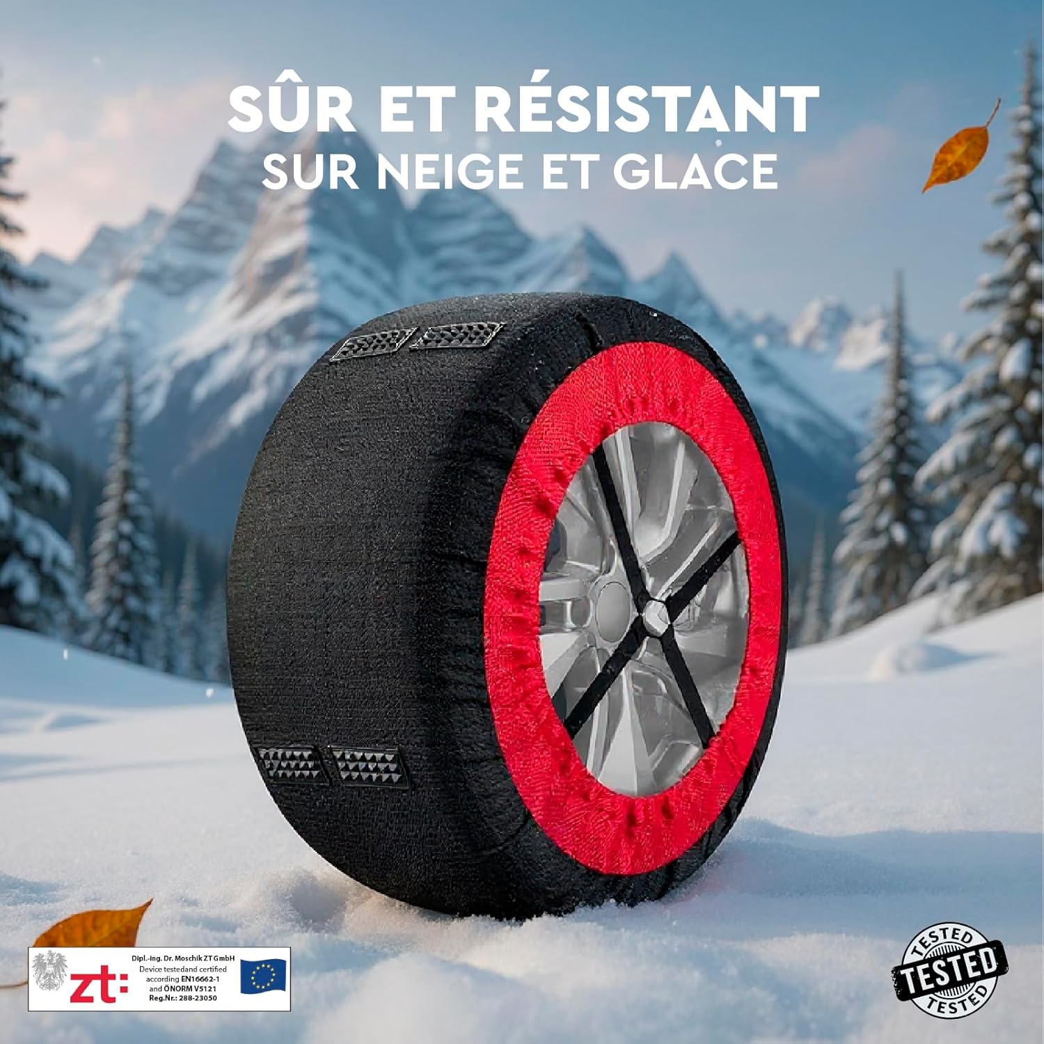 Thumbnail 1 de DriveOnSnow AnchorGrip Chaussettes de Neige S