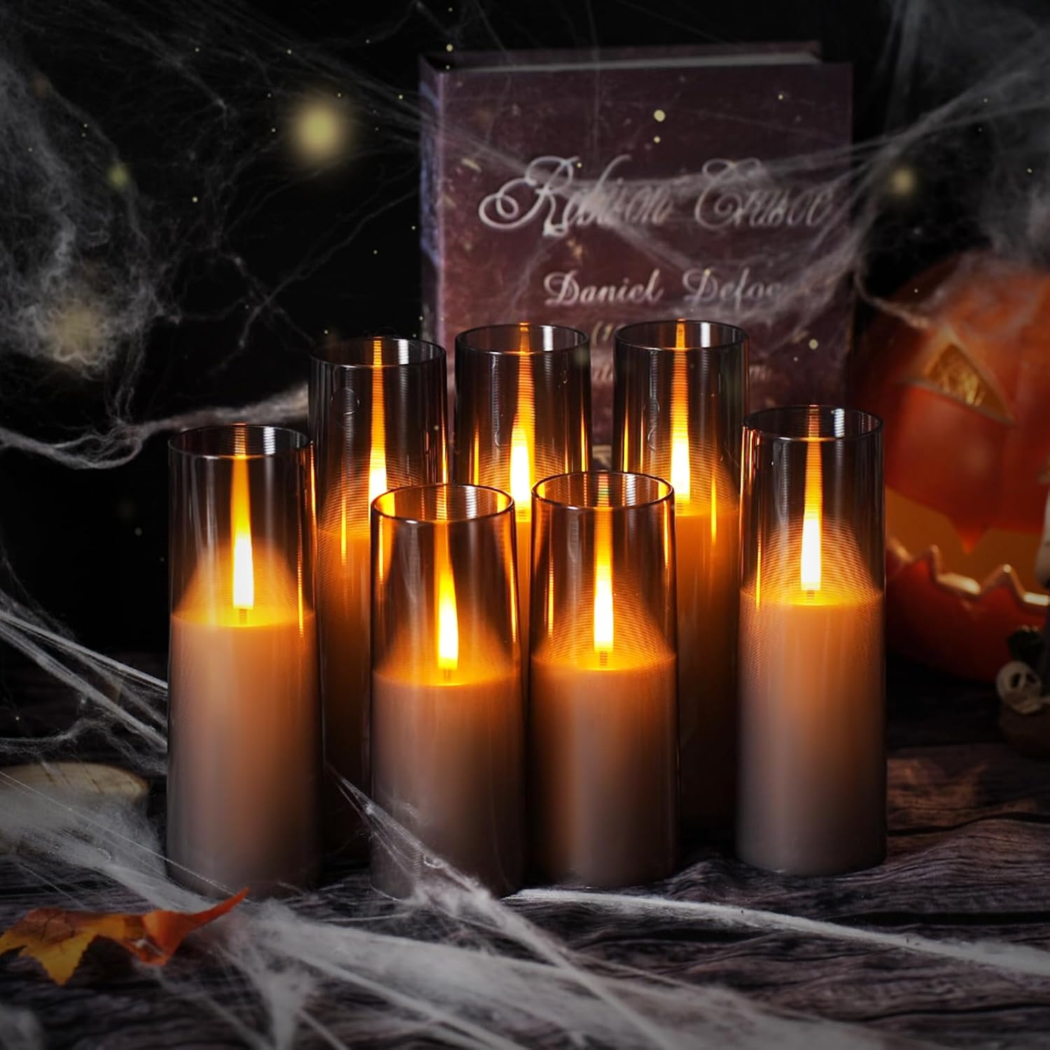 Detalle 2 de Kakoya Flameless LED Candles, 7-Piece Set