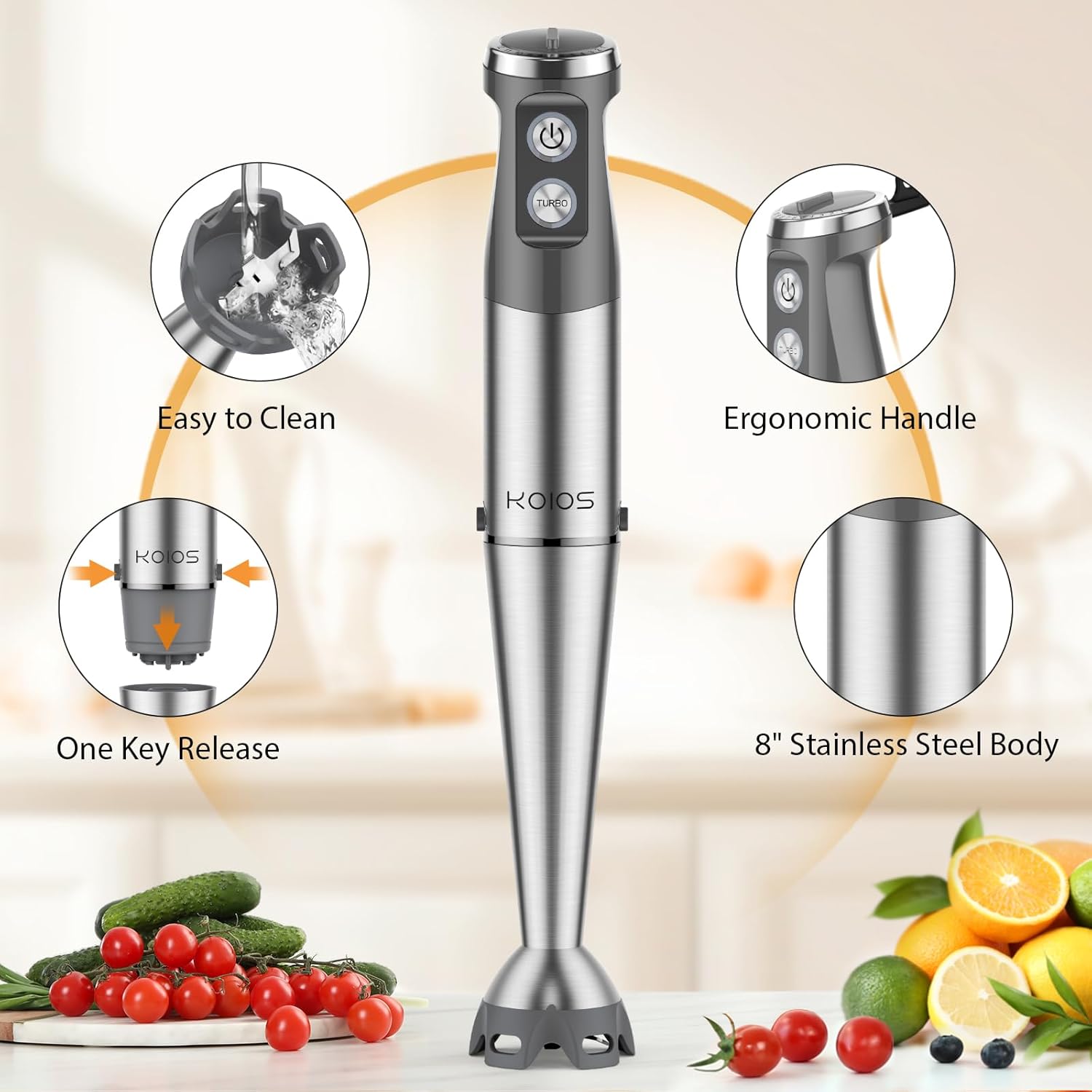 Thumbnail 6 de KOIOS Immersion Blender 1000W