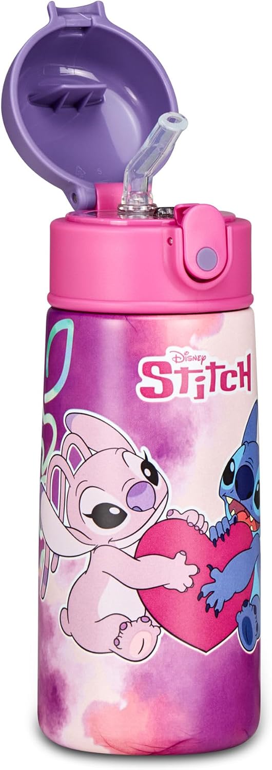 Thumbnail 1 de Seven Borraccia Kid Stitch 460 ml - lilla in acciaio inox, BPA free, ermetica e resistente