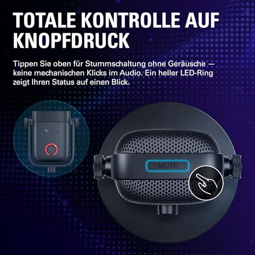 Thumbnail 8 de Elgato Wave:3 MK.2 USB-Kondensatormikrofon — Premium Sound für Streamer und Creator