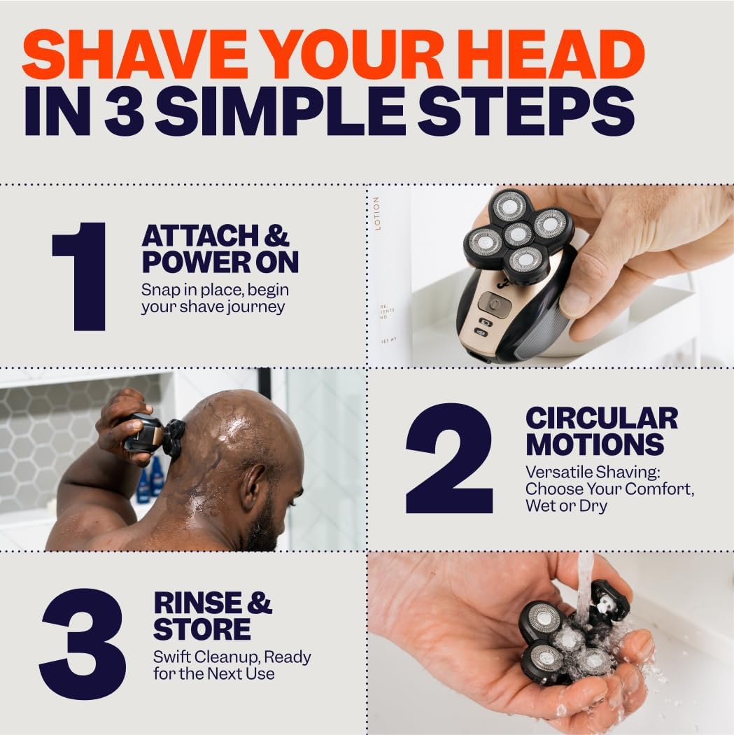 Thumbnail 5 de Freebird FlexSeries cordless head & body shaver