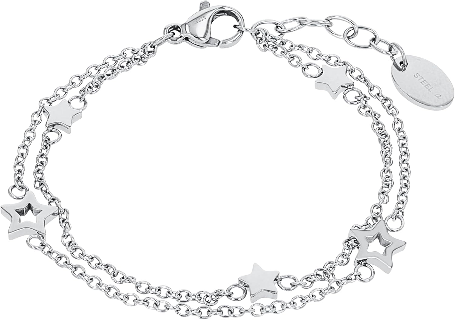 Detalle de s.Oliver Armband aus Edelstahl 14+2 cm