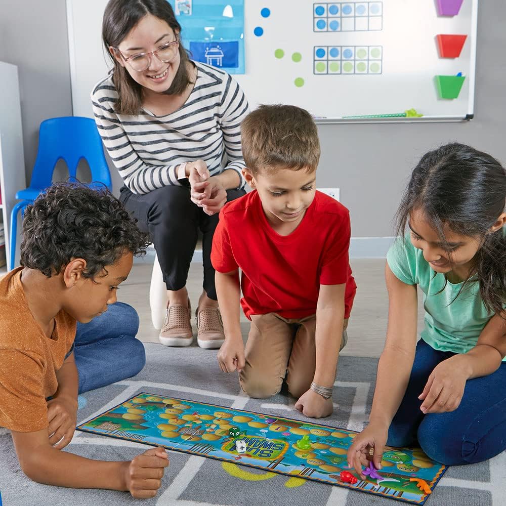 Detalle de Learning Resources Sum Swamp: Gioco di Addizioni e Sottrazioni per bambini dai 5 anni
