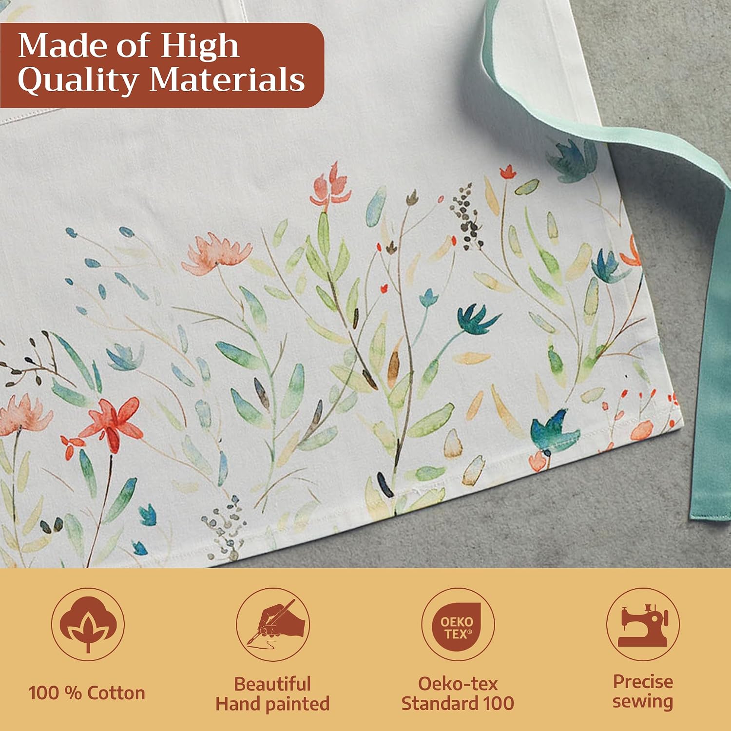 Thumbnail 2 de Maison d' Hermine Pocket Cotton Kitchen Apron