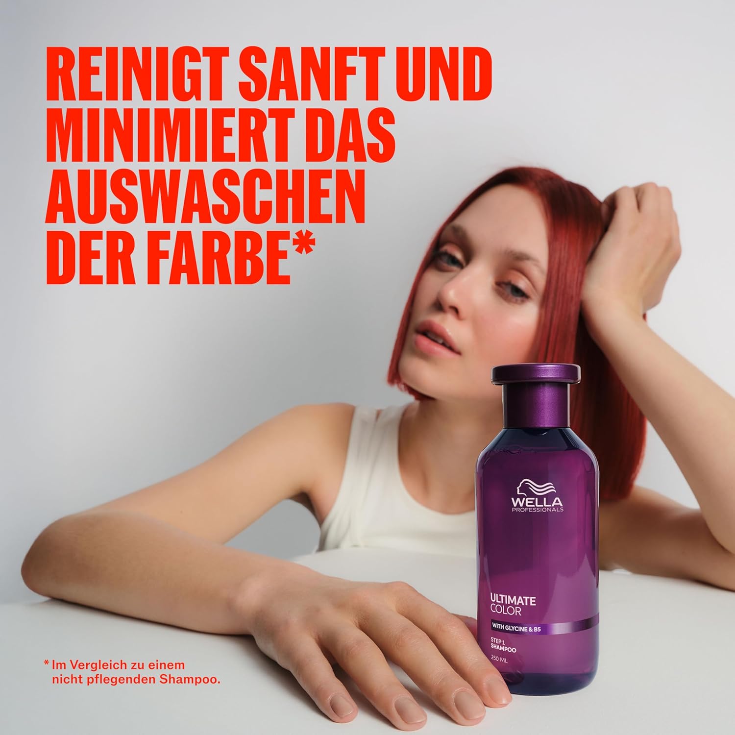 Thumbnail 1 de Wella Professionals Ultimate Color Shampoo – sulfatfrei für farbgeschütztes, beruhigtes Haar (Schritt 1)