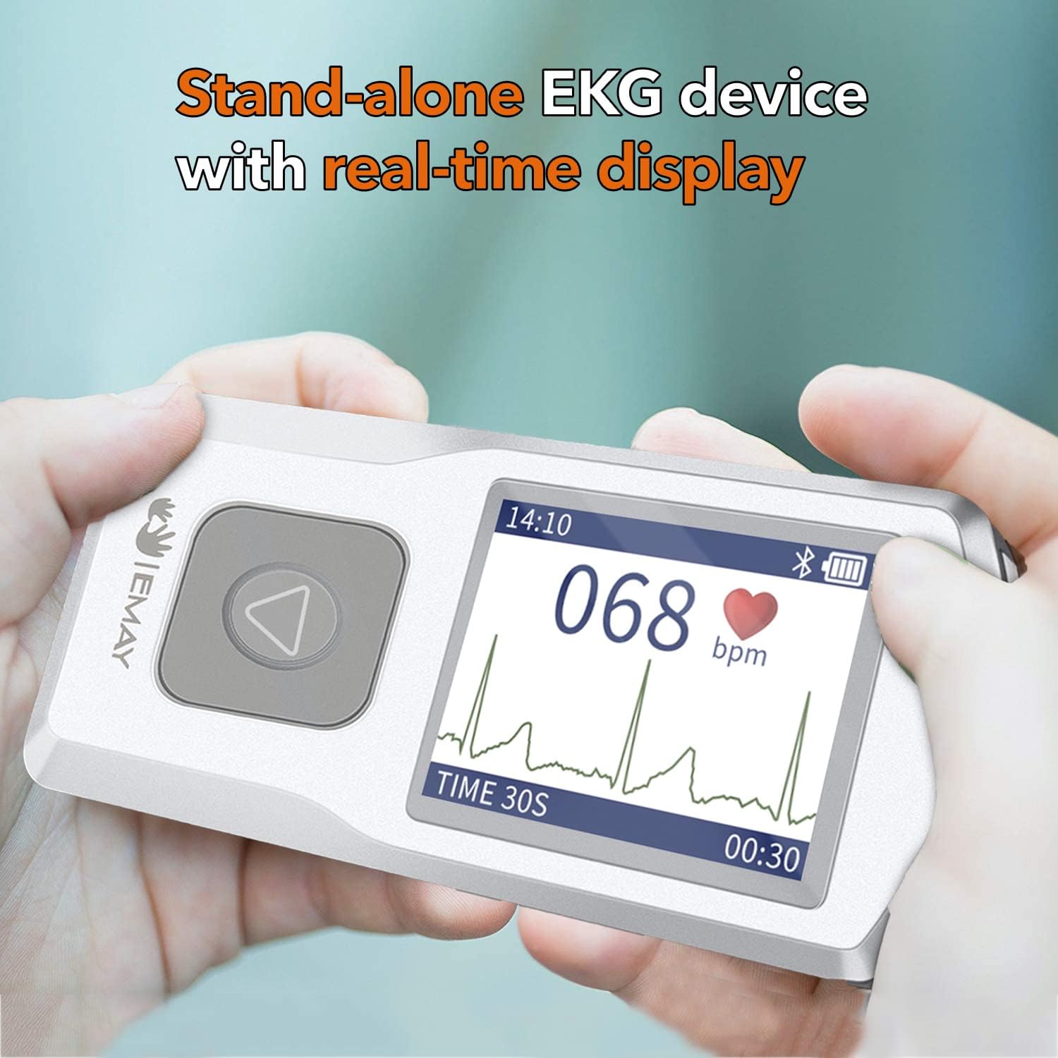 Detalle 2 de EMAY Portable ECG/EKG Monitor 1‑lead