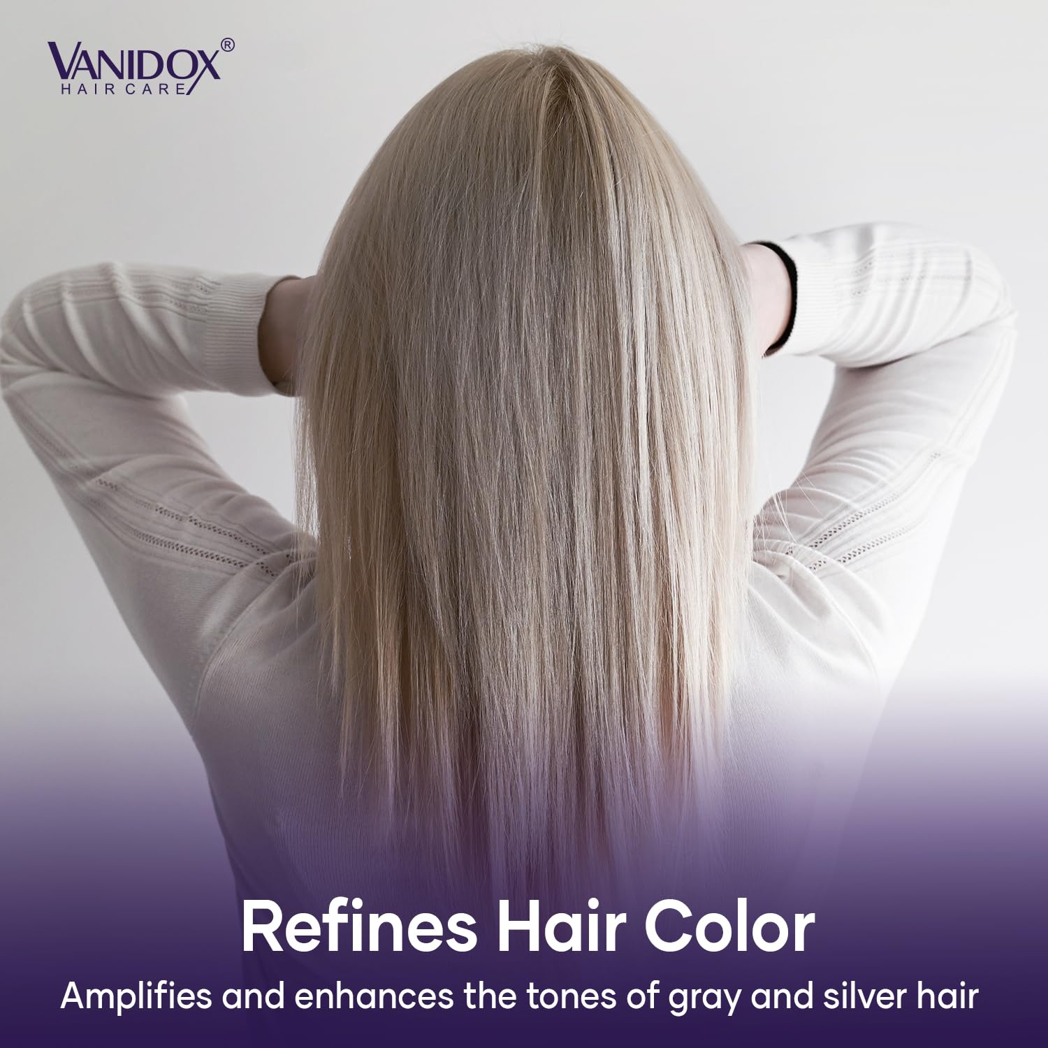 Detalle 2 de VANIDOX Purple Shampoo, 16 fl oz