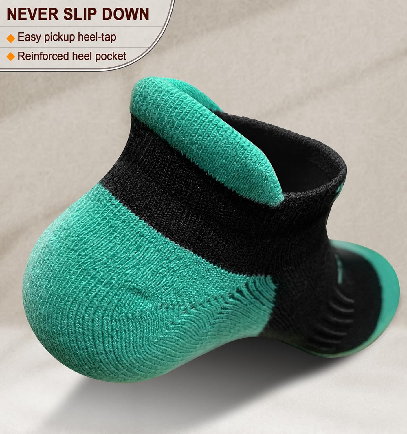 Thumbnail 4 de BULLIANT Calzini Sportivi Donna – 6 paia, Cuscino Completo con Linguetta sul Tallone