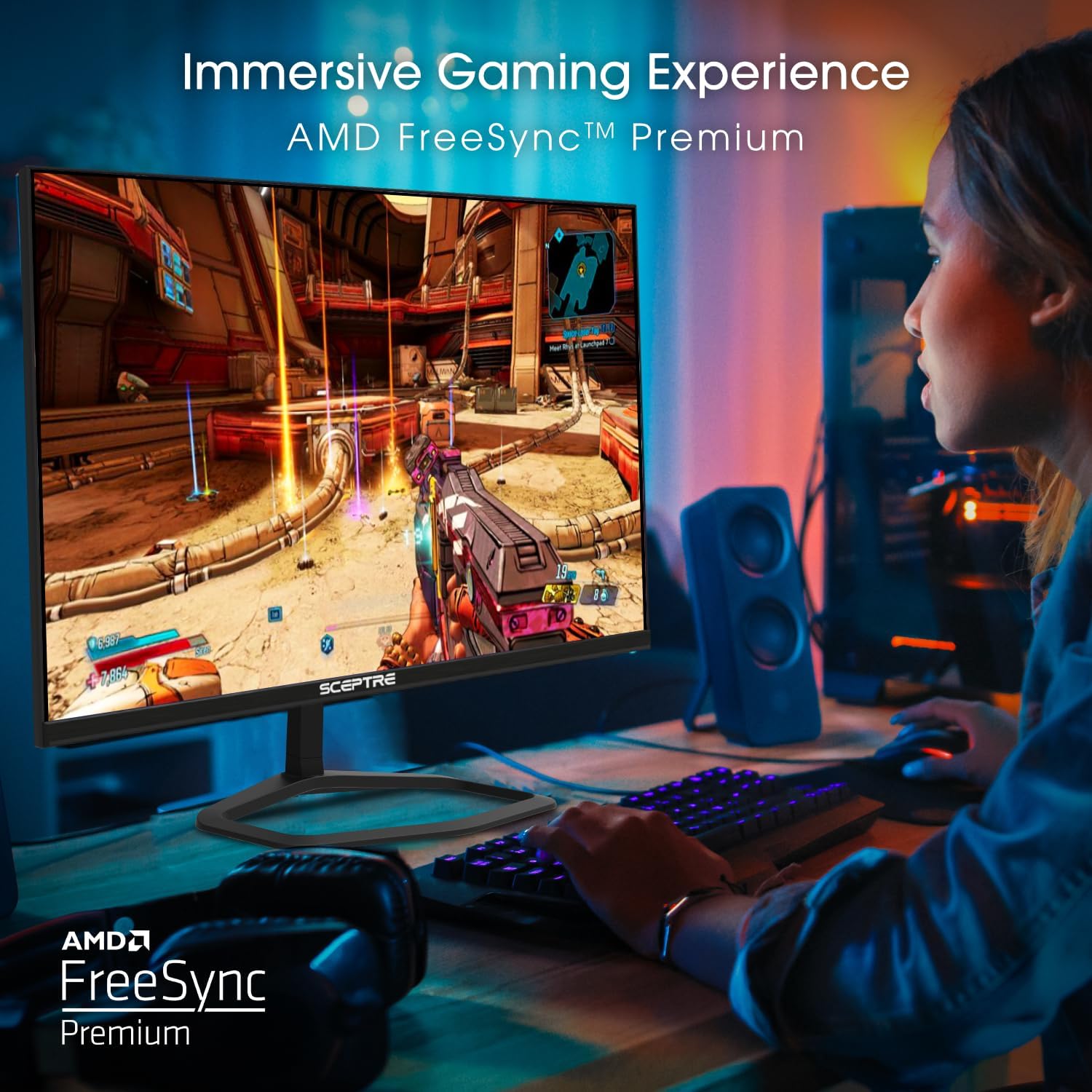 Detalle 2 de Sceptre Gaming Monitor 24.5-inch