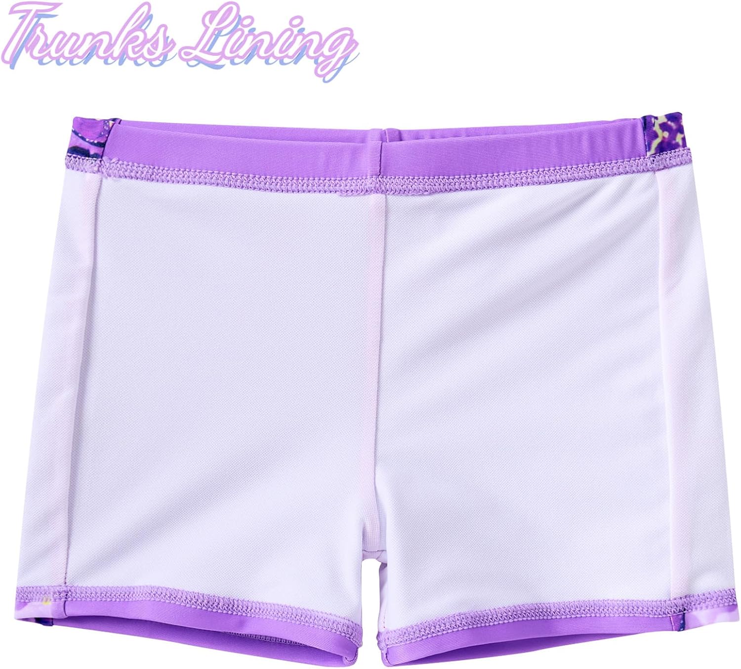 Thumbnail 2 de Fanient Girls Two-Piece Short Sleeve Swimsuit (UPF 50+), Age 4–10