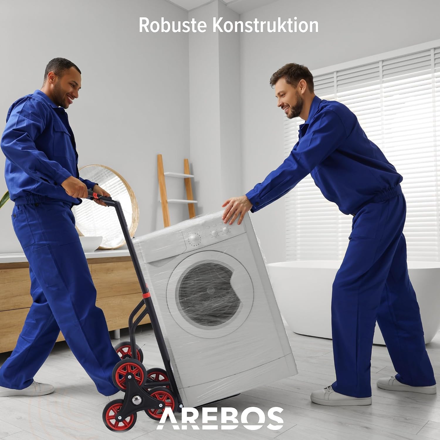 Thumbnail 4 de Arebos Treppenkarre klappbar 150 kg