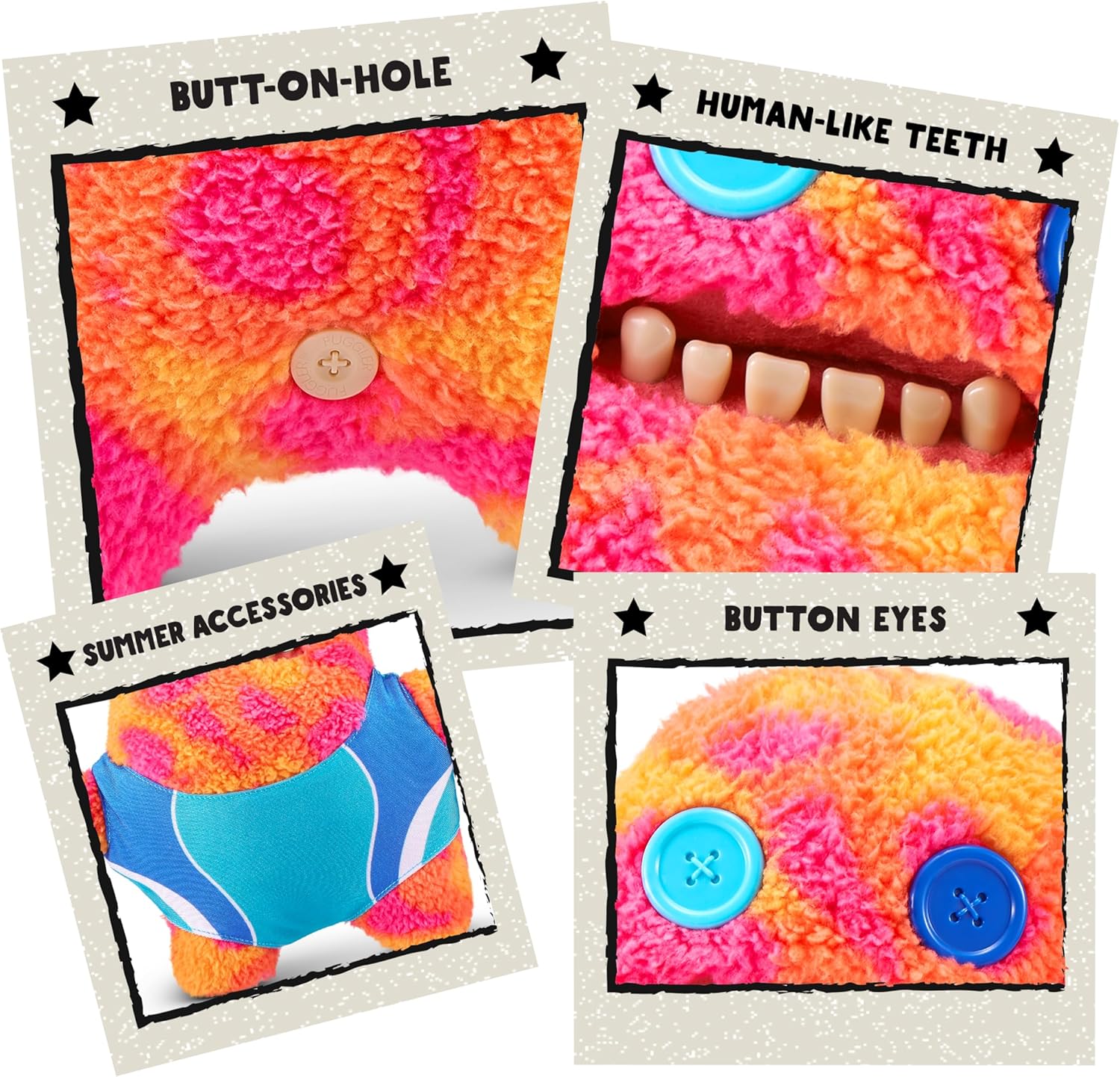 Thumbnail 3 de Fuggler Vacay Vibes 23 cm Plüschtier