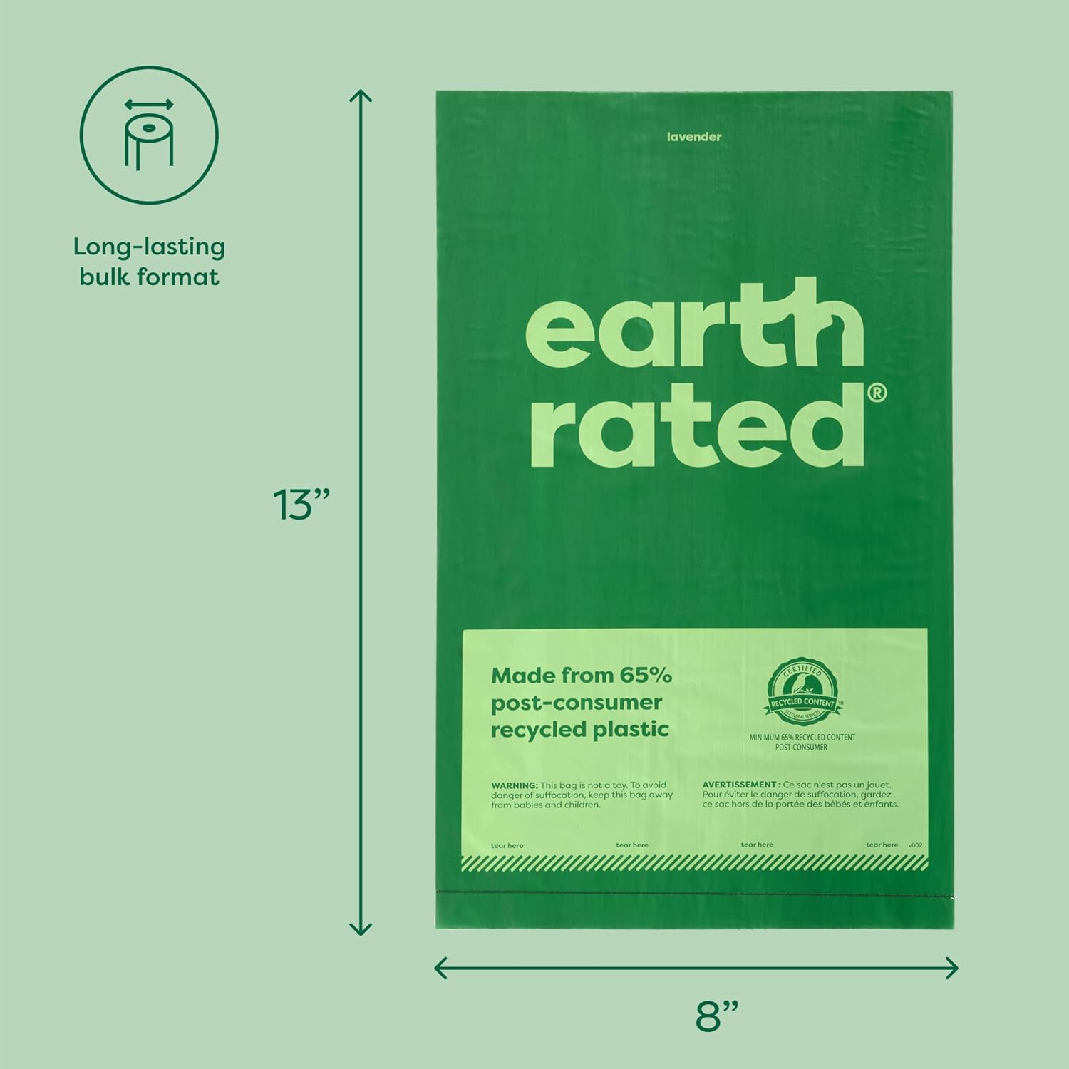 Thumbnail 5 de Sacs à crottes Earth Rated Grab and Go