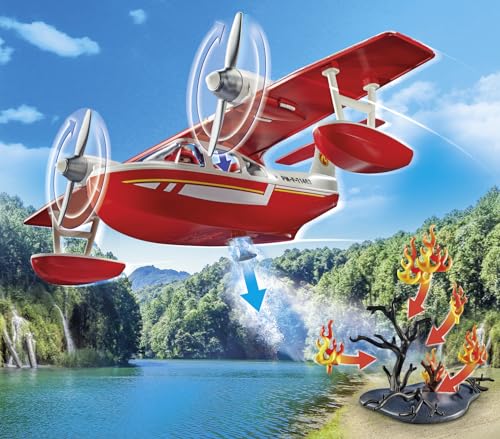 Thumbnail 5 de Playmobil 71463 Hydravion avec Pompier - Action Heroes