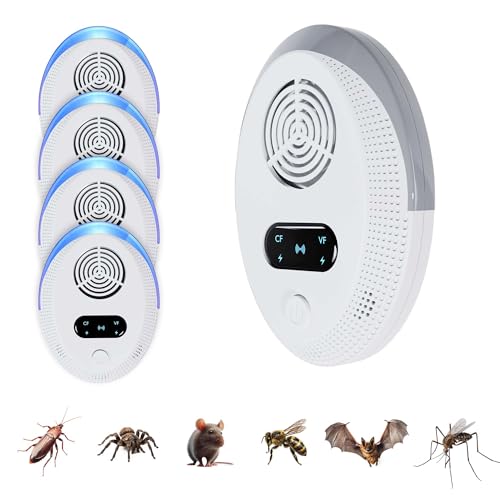 Detalle de ENVOLME Repelente ultrasonico contra cucarachas, roedores y mosquitos (modo silencioso)
