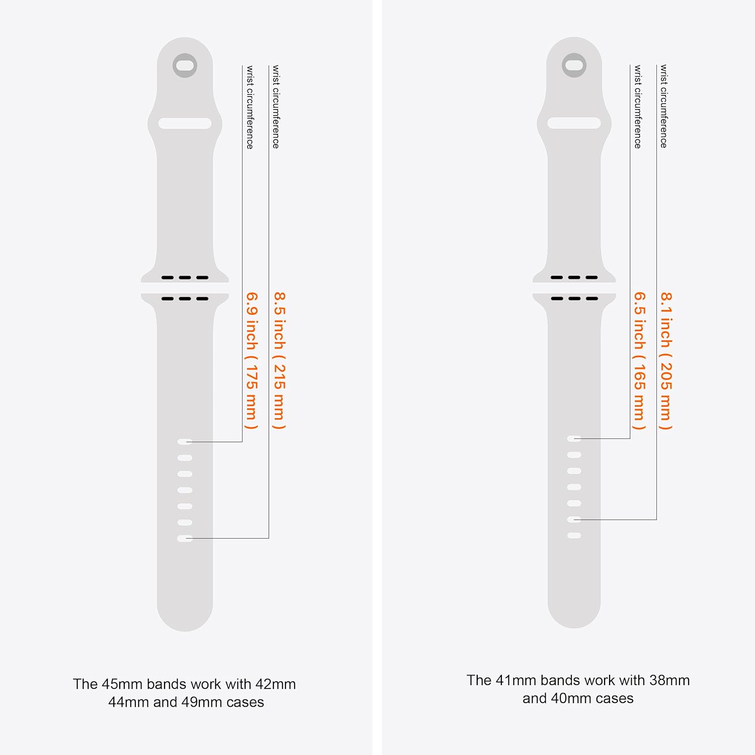 Thumbnail 5 de DONEGANI C1 bracciale sport in silicone per Apple Watch 38/40/41/42/44/45/46/49 mm (tutte le serie supportate)
