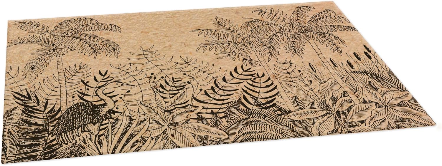 Thumbnail 1 de Clairefontaine 116051C – Sous-main Bureau en Carton 60x40 cm, Motif Nature Kraft