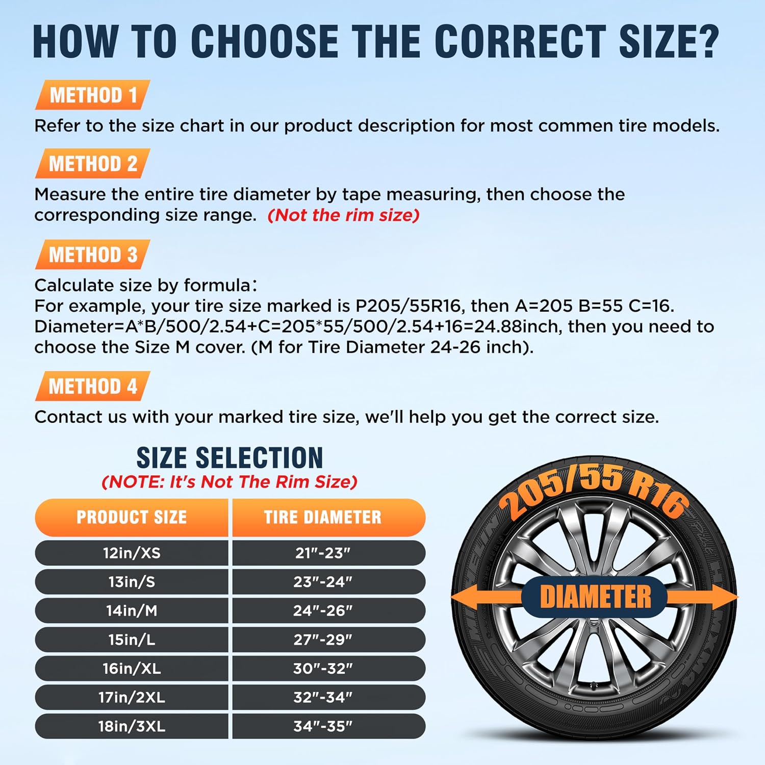 Thumbnail 1 de Moonet PVC Leather Spare Tire Cover 27–29"