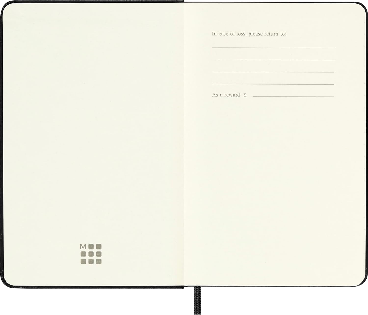Thumbnail 4 de Moleskine Classic Pocket Notebook (Ruled) with Elastic Closure, Hard Cover, Black, 9 x 14 cm, 192 Pages