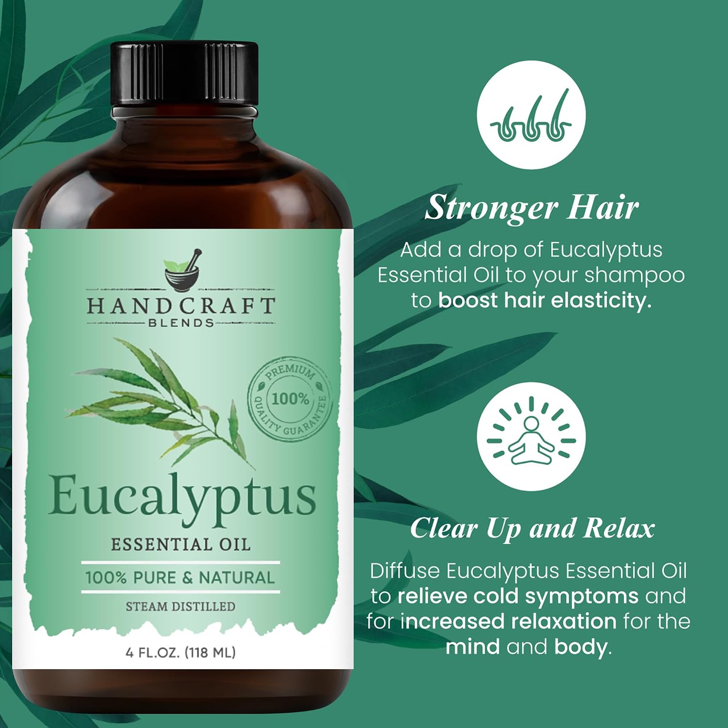 Thumbnail 3 de Handcraft Blends Eucalyptus Oil 4 fl oz