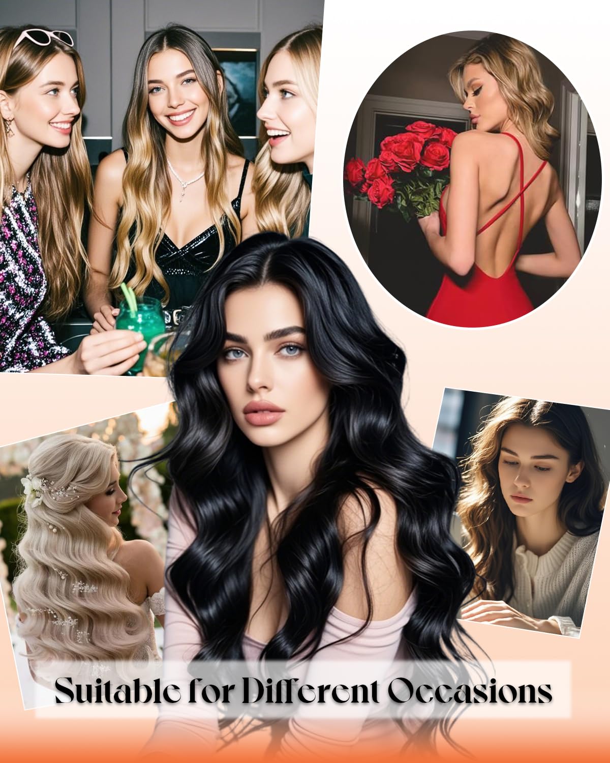 Thumbnail 6 de Sunny Hair Weft 18 inch 100g Extensions