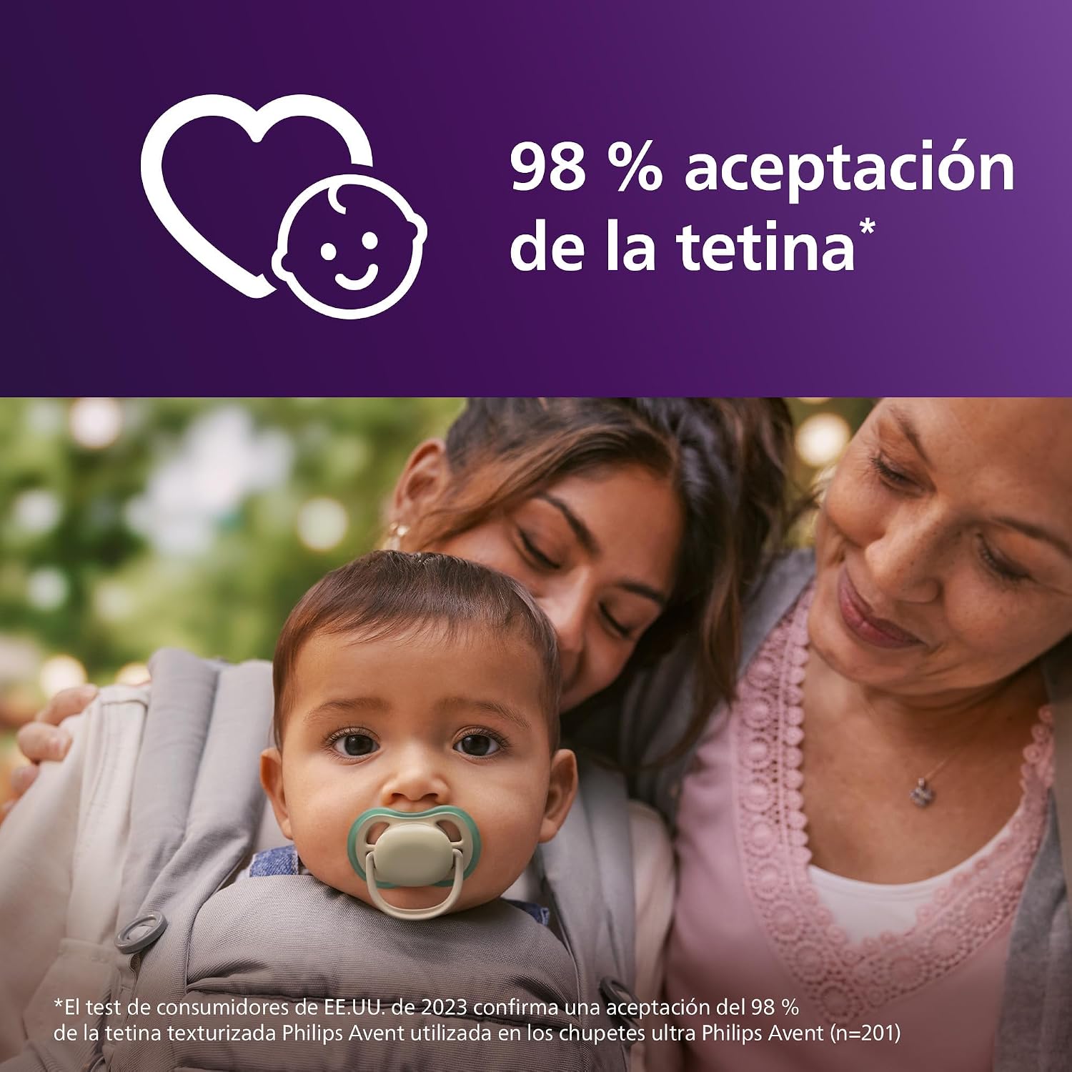 Detalle 2 de Philips Avent SCF087/26 chupete 6–18 meses