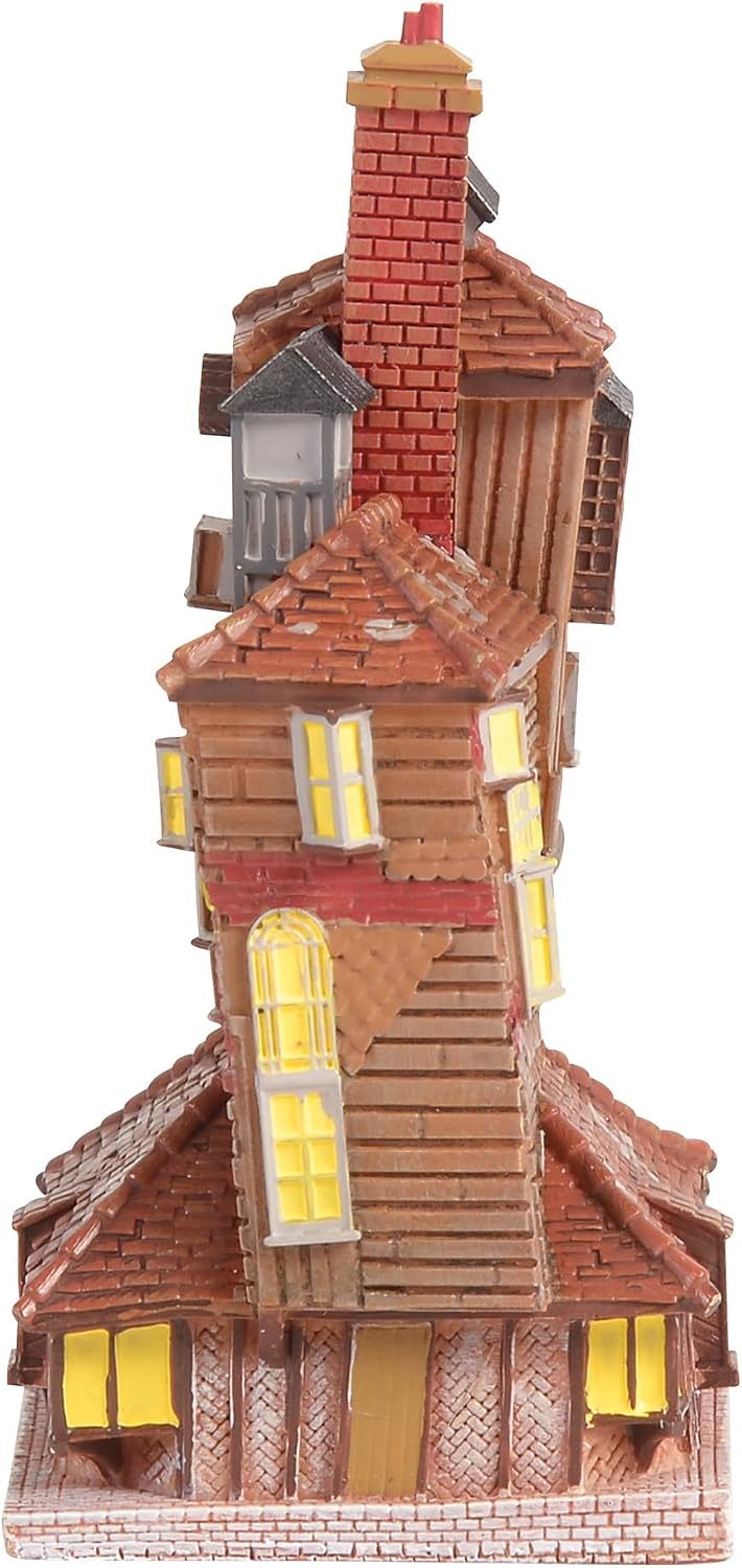 Detalle de Department 56 ミニエンチャント ハリー・ポッター バロウのミニチュアフィギュア、手描きストーンレジン製