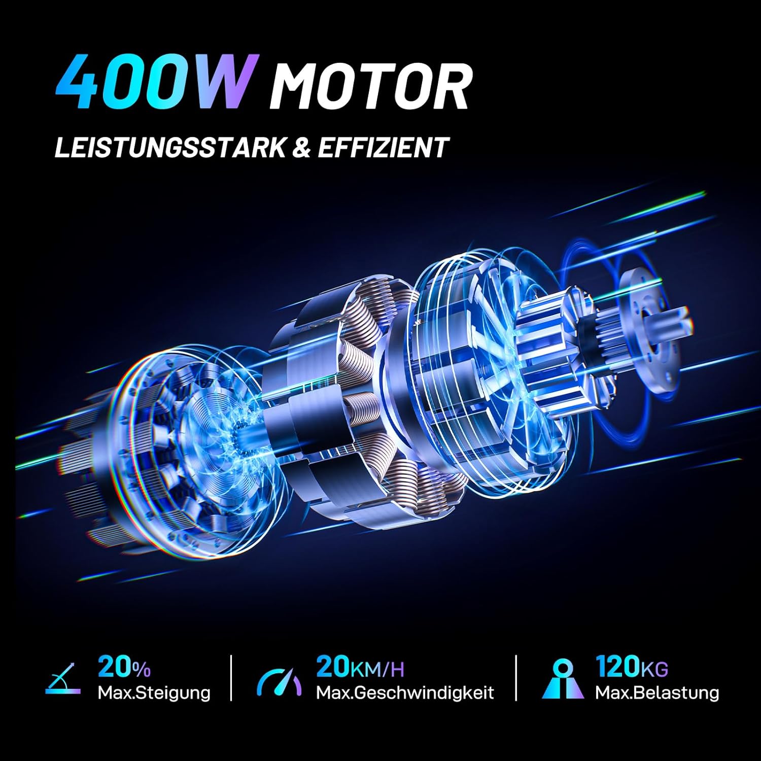 Thumbnail 4 de RCB E-Scooter mit Straßenzulassung (ABE) EV85F – 400W, 8,5–10 Zoll, klappbar