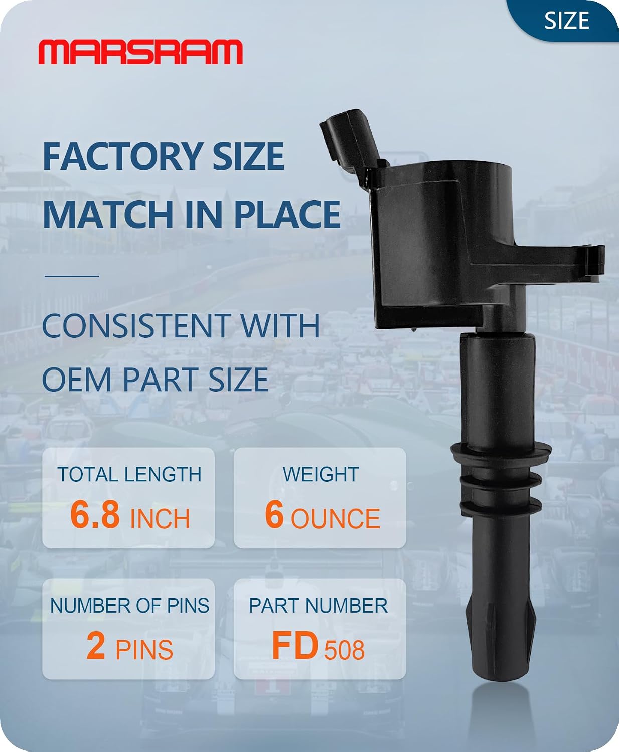 Thumbnail 6 de Marsram FD508 Ignition Coil Pack 8pcs