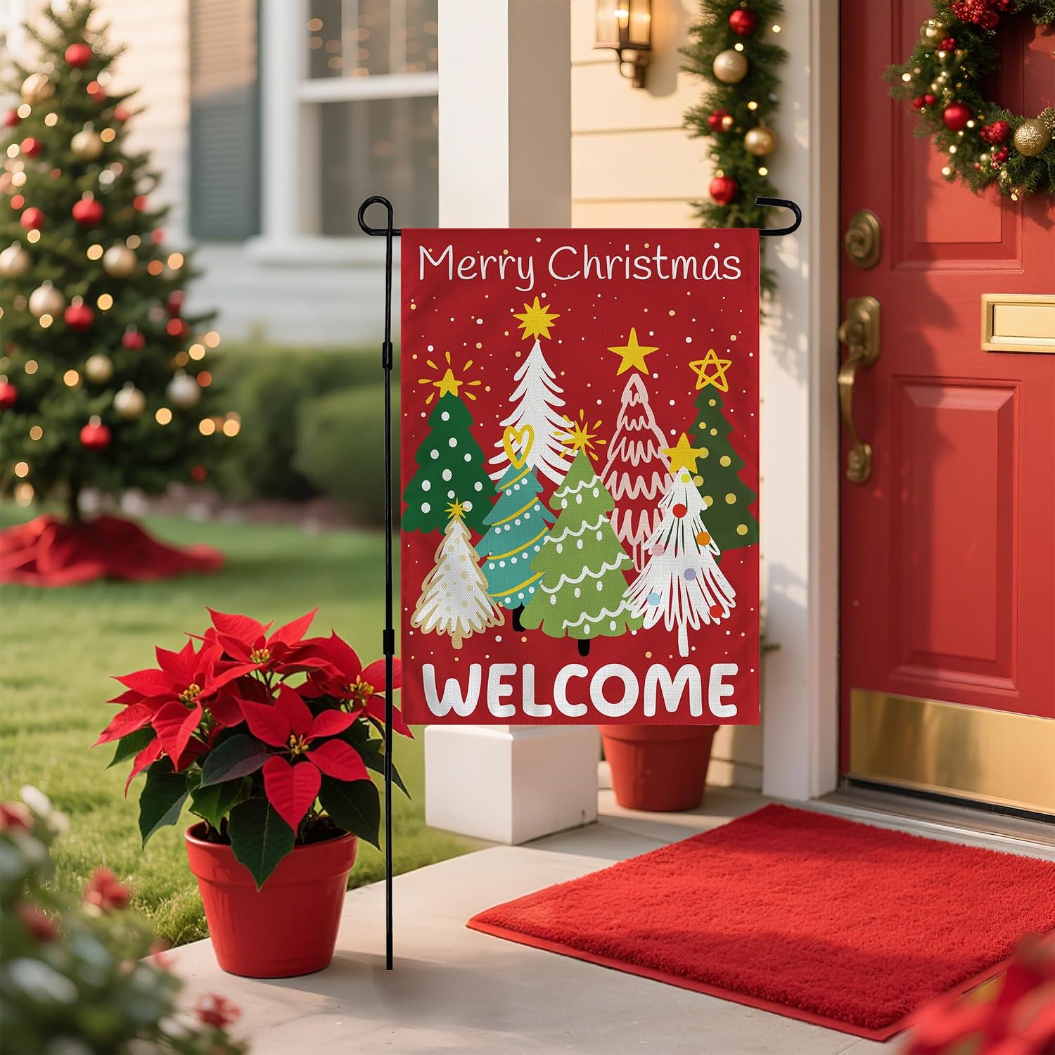 Thumbnail 5 de Christmas Garden Flag 12 x 18 Inches