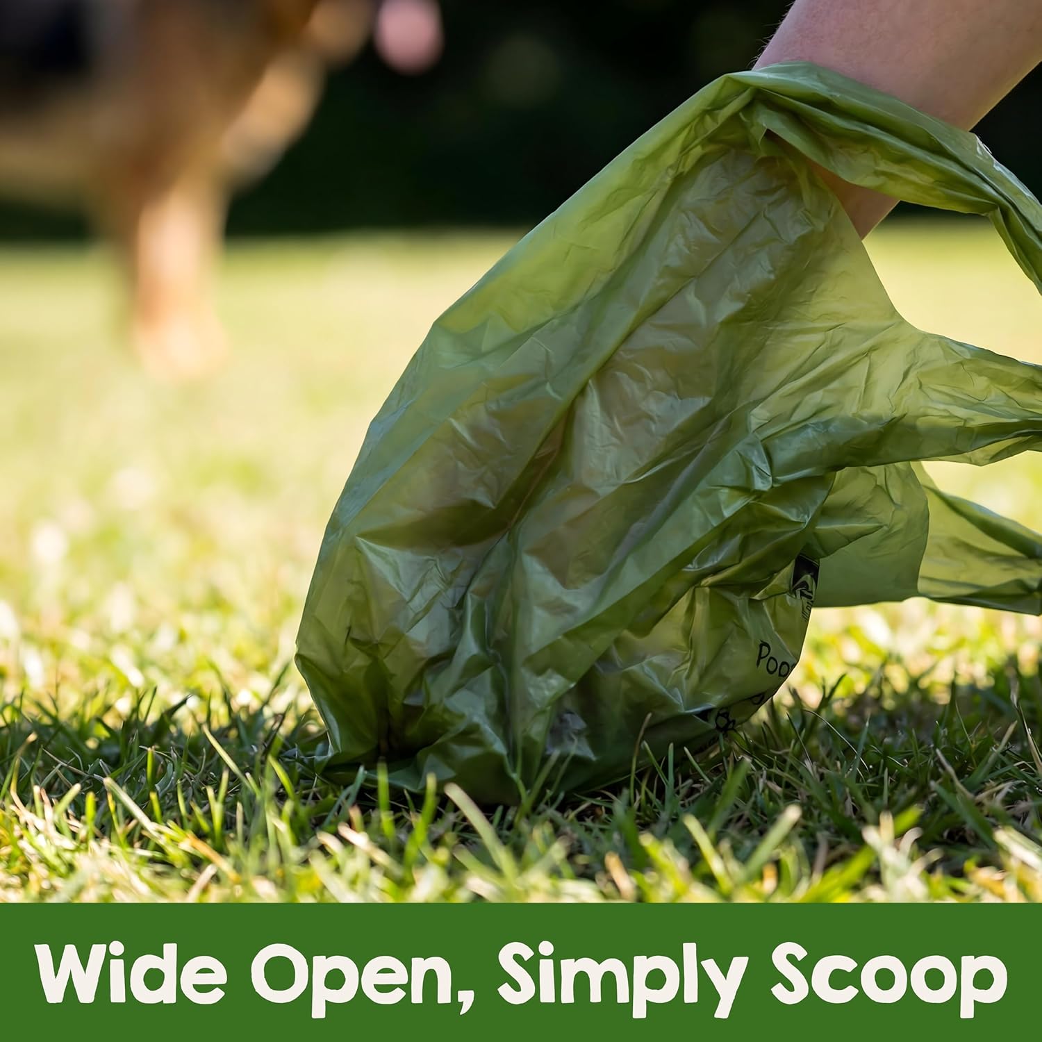 Thumbnail 1 de Greener Walker Kotbeutel für Hundeabfälle (300 Stück) – extra dick & 100% auslaufsicher, braun