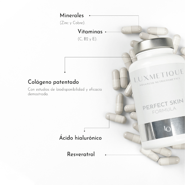 Thumbnail 1 de Luxmetique Fórmula Piel Perfecta 90 cápsulas 💊