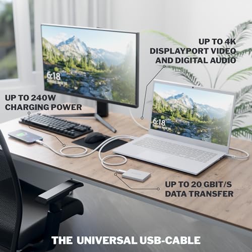 Thumbnail 5 de KabelDirekt – Cable USB-C 3.2 Gen 2 0,3m ⚡