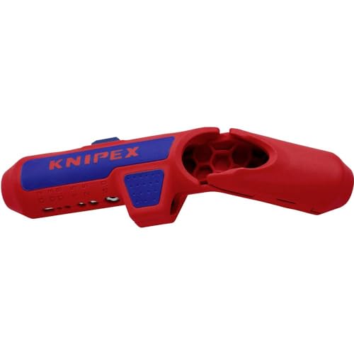 Detalle 2 de Knipex ErgoStrip: Outil universel à dégainer 135 mm pour câbles 3G1,5 à 5G2,5 – 16 95 01 SB