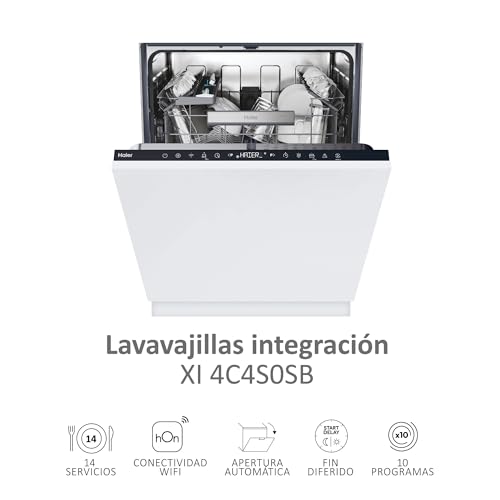 Thumbnail 1 de Haier Lavavajillas Integrable 60 cm 14 servicios con WiFi hOn y 10 programas