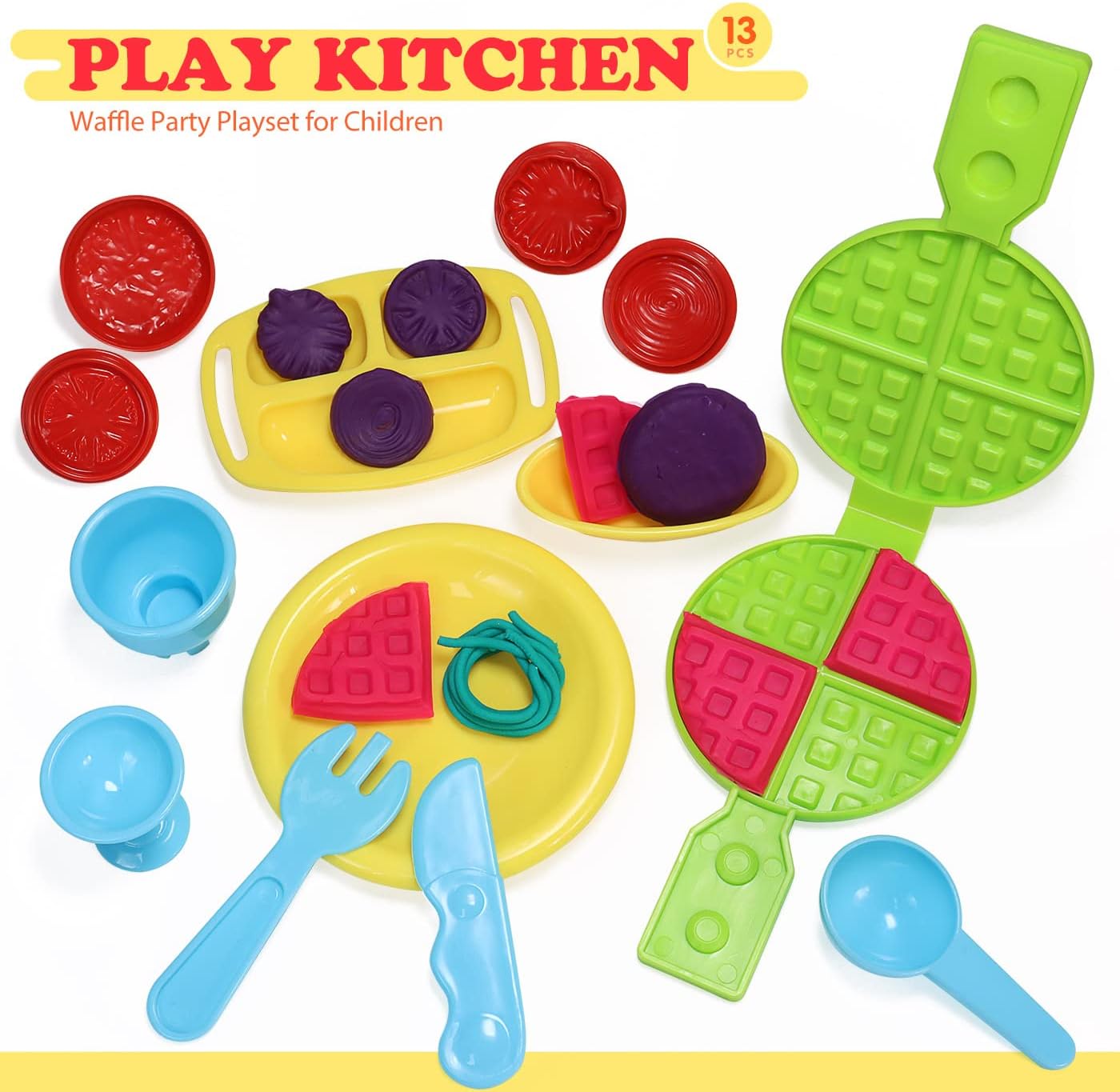 Detalle de Jiosdo Dough Tools and Cutters 53-piece set
