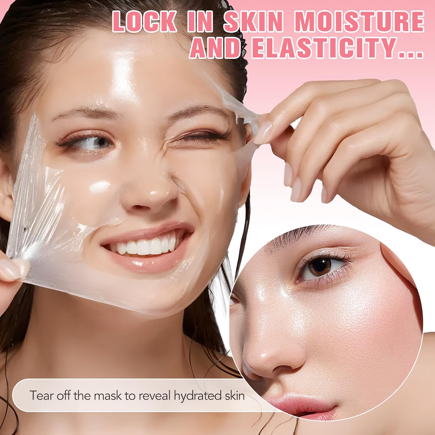 Thumbnail 2 de Maschera Collagene viso Collagen Night Wrapping Mask notturna al collagene, acido ialuronico e ceramide NP da 75 ml (2 pz)