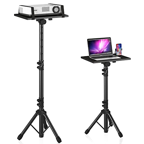 DECOSIS Projector Stand Tripod: Height-Adjustable Laptop & Projector Stand